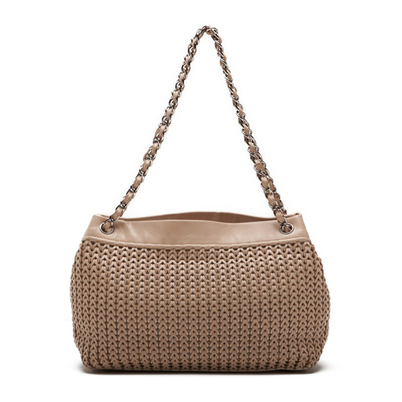 Chanel Braided Design Coco Charm Chain Shoulder Caviar Skin - Picture 4 of 12